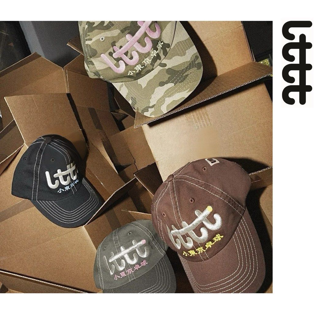 代購】LTTT CAP HAT LITTLE TOKYO TABLE TENNIS 東京小桌球, 男