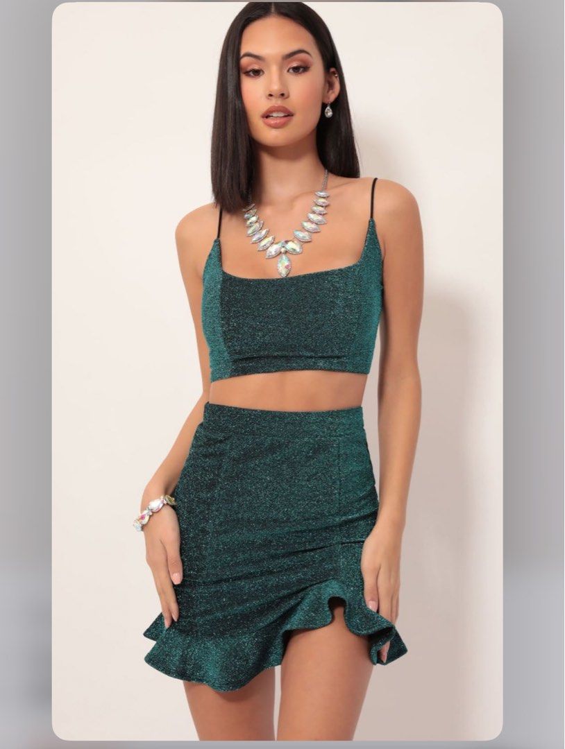 Monroe ruffle dress lucy in the sky shop