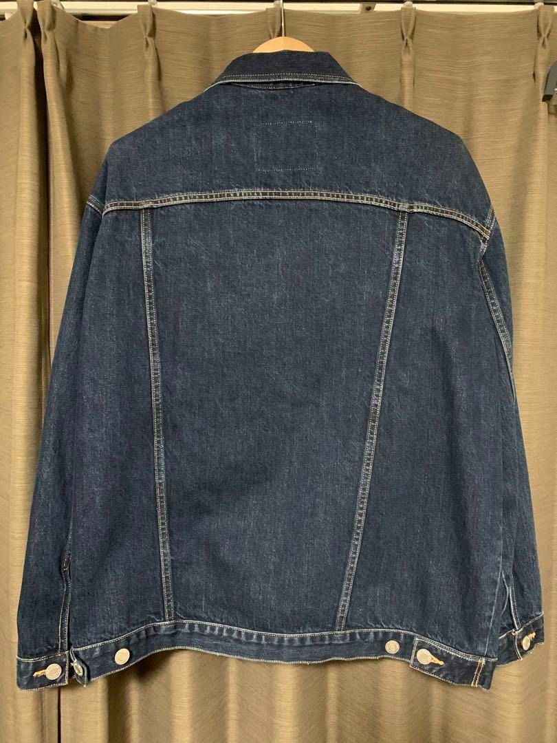 Martine Rose DENIM JACKET 3rd Indigo 落肩寬鬆牛仔夾克排扣外套, 他 