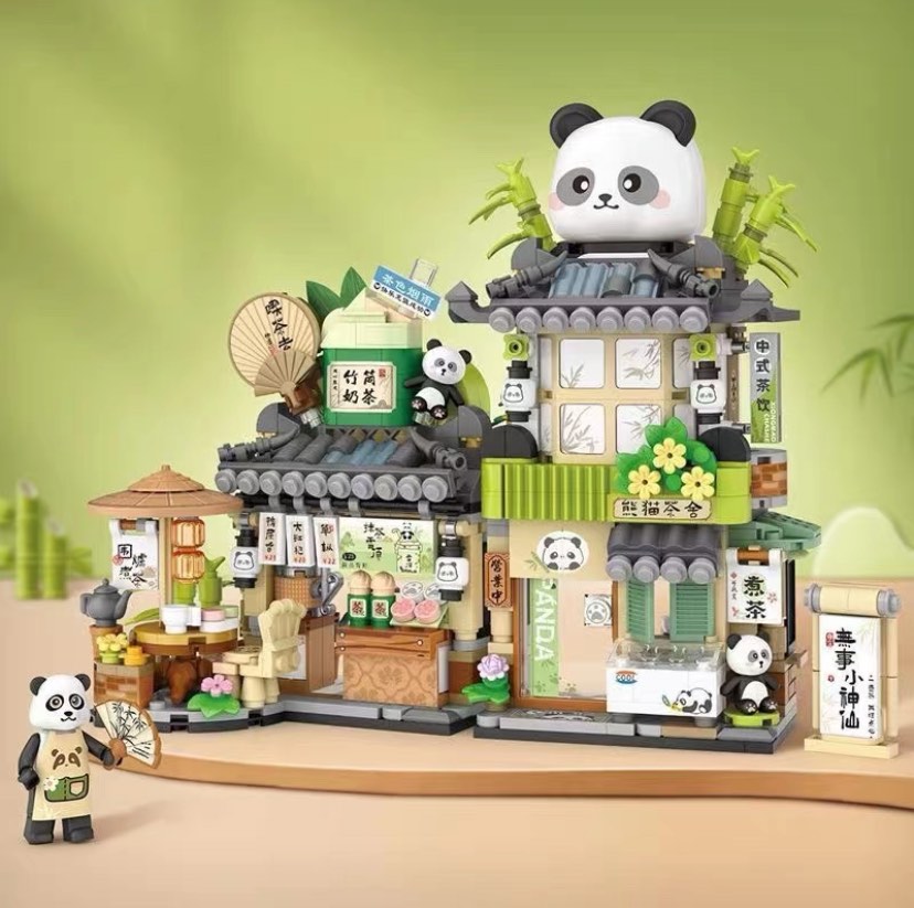 Mini lego panda discount