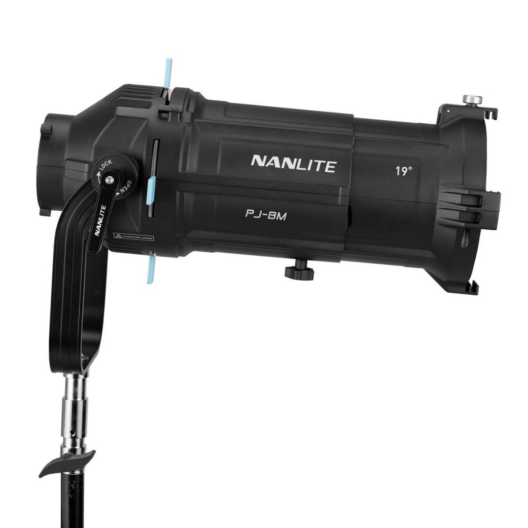 Nanlite PJ-BM-19 Projection Attachment for Bowens Mount with 19° Lens ...