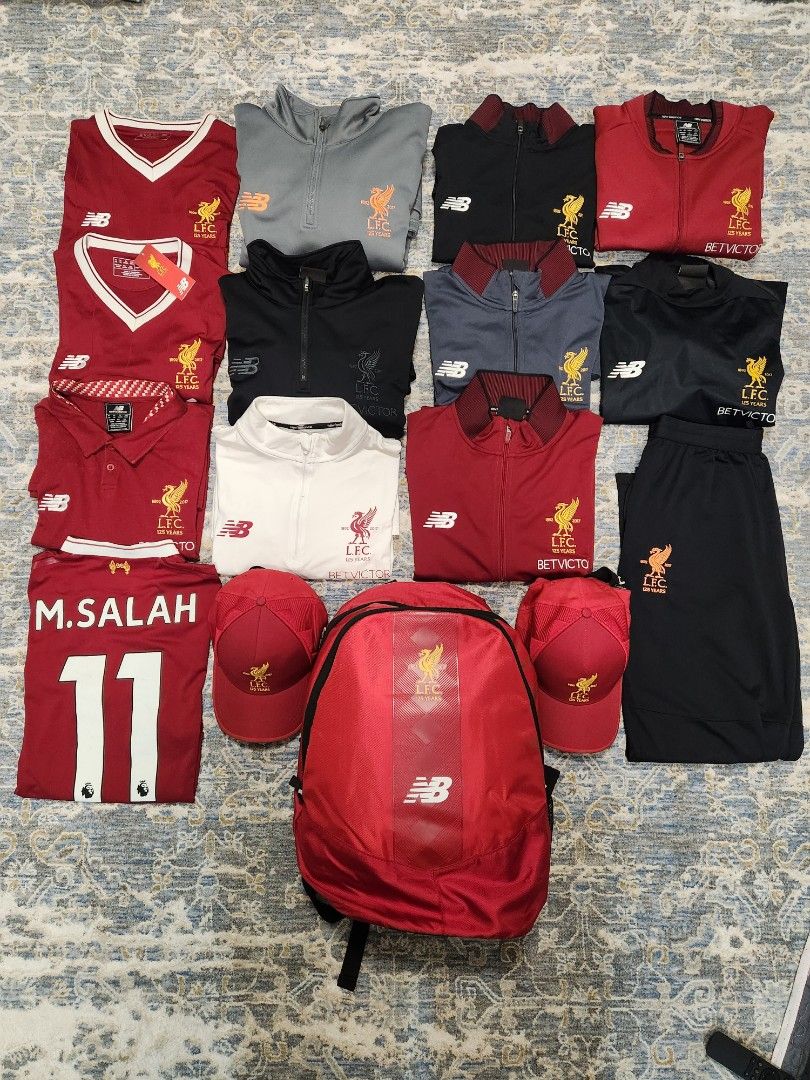 New Balance Liverpool FC 125 Years 2017 2018 Merchandise Men s Fashion Activewear on Carousell