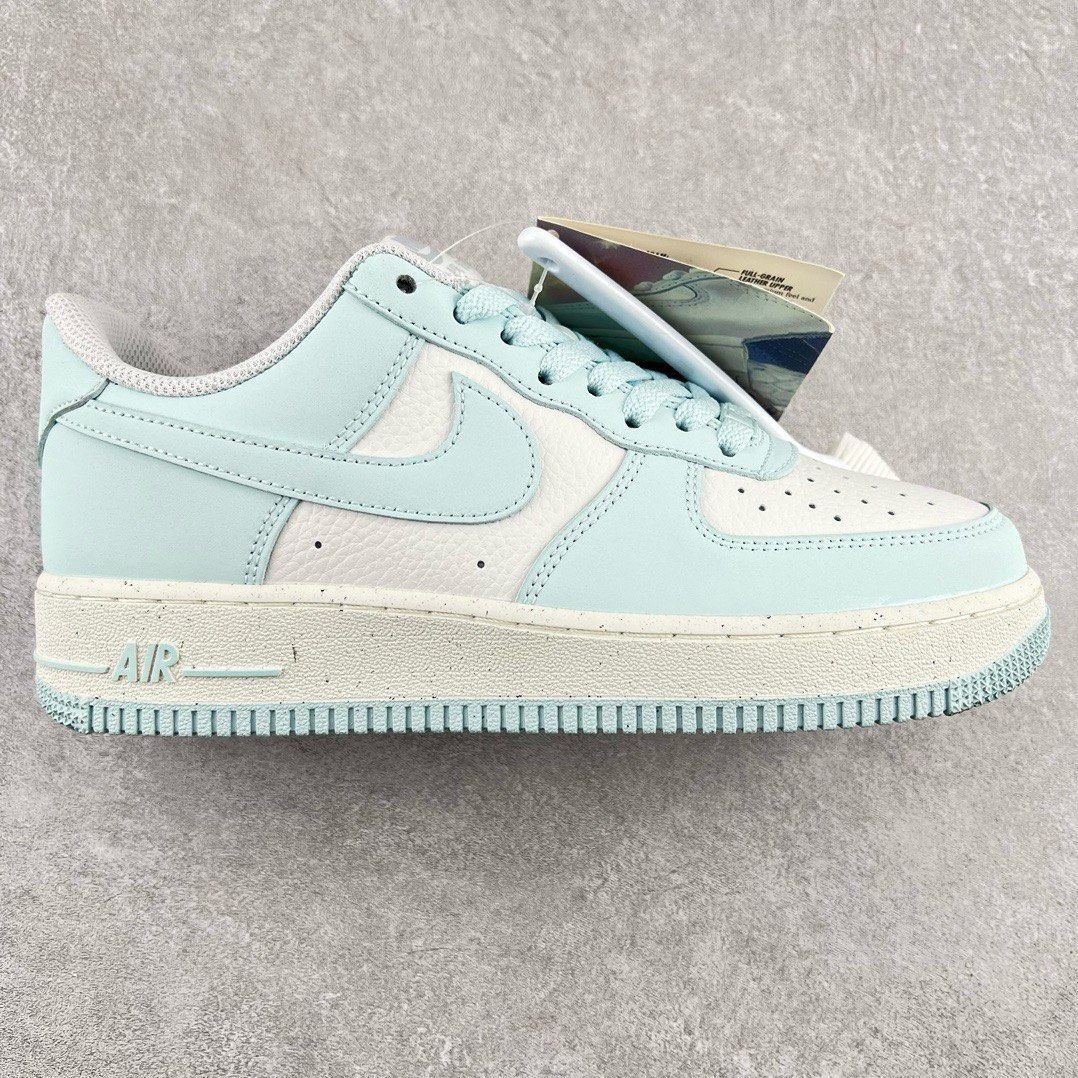 Nike air force 1 glacier blue suede hotsell