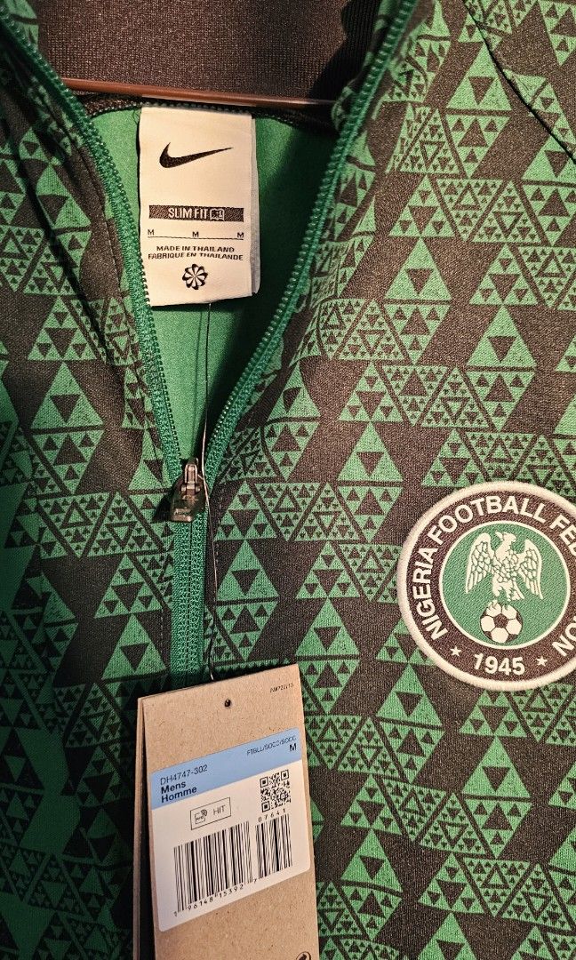 Nike Nigeria Football Anthem Jacket size M NEW