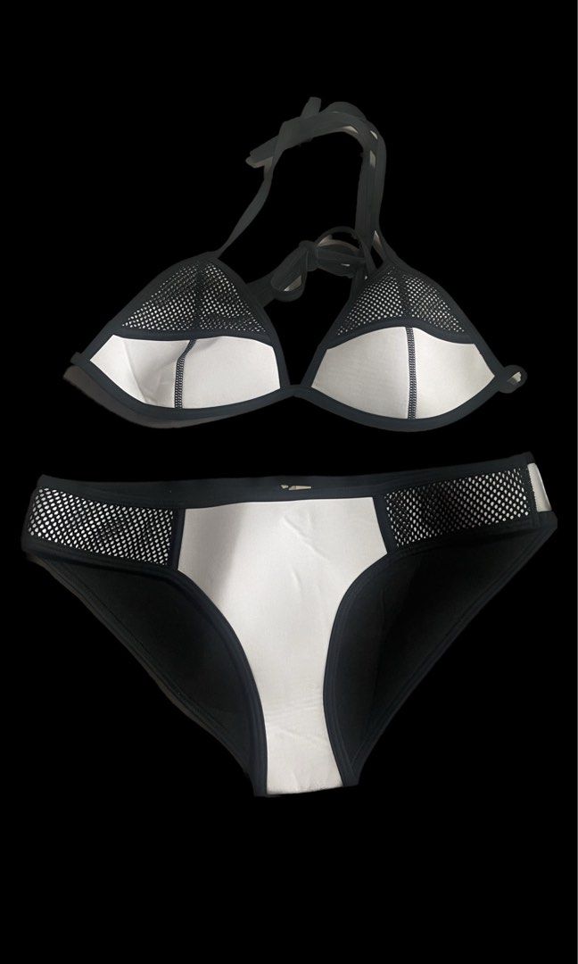 Nuprene Swimsuit (Category: Bikinis & Swimsuits) located in Manila. Submitted by praynes (Listing ID 1323323772, Image 1). Description: Neoprene 2 pc swimsuit Never used, tagged was removed only .