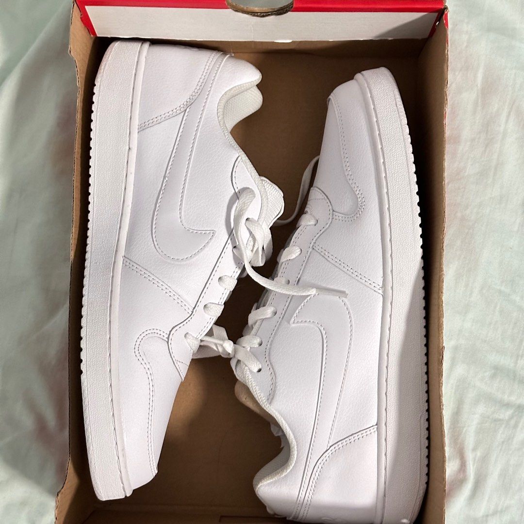 Ori Nike Ebernon Low White us11 Men s Fashion Footwear Sneakers on Carousell