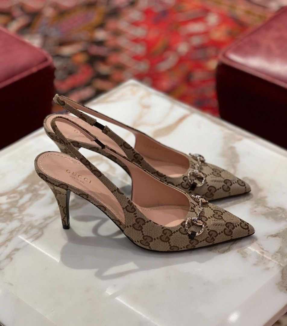 Pre order gucci decollete with clamp Luxury Sneakers Footwear on Carousell