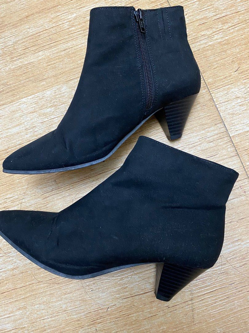 Preloved Debenhams Principles suede boots Women s Fashion Footwear Boots on Carousell
