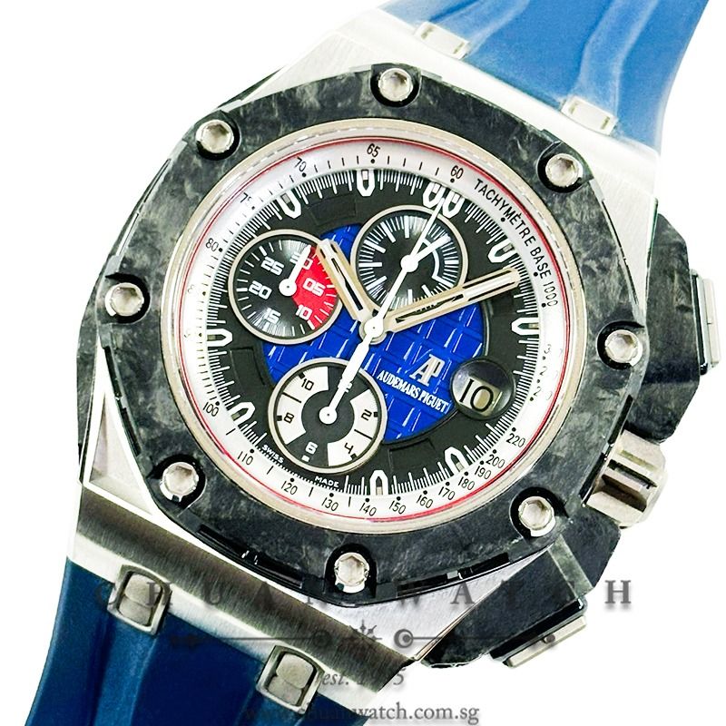 Pre Owned Audemars Piguet Royal Oak Offshore Grand Prix Platinum 44mm 26290PO Limited Edition of 75 Pieces Only Luxury Watches on Carousell