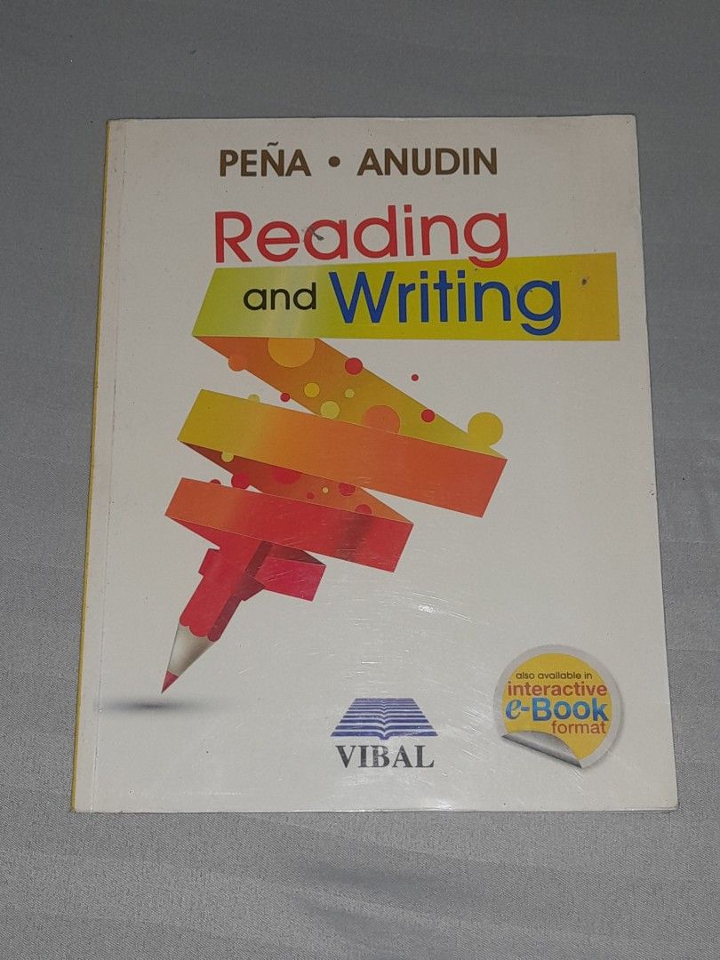 Reading and Writing (Pena, Anudin) (Category: Textbooks) located in Manila. Submitted by marc1000 (Listing ID 1323438812, Image 1). Description: .