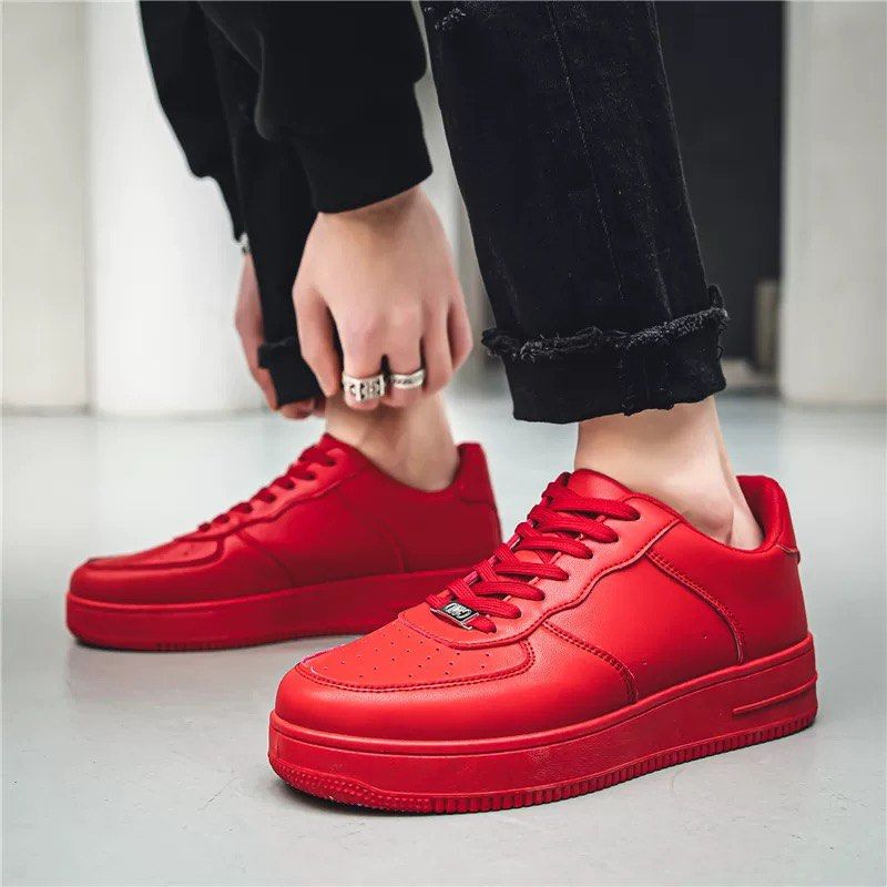 Red Rubber Shoes for Men