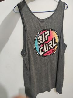 Rip Curl 男裝洗水灰色背心629785914918411114