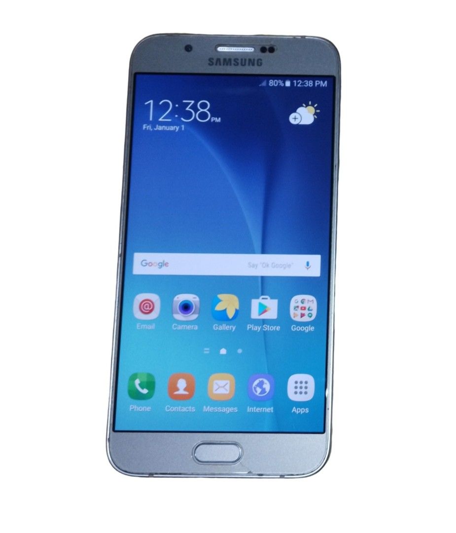 Samsung Galaxy A8 - DUOS (Category: Samsung) located in Pasig City. Submitted by eclectic_stuff (Listing ID 1323310261, Image 1). Description: SAMSUNG Galaxy A8 - DUOS Actual photos posted. ❣️ NOW SALE-PRICED ❣️ Currently 'functioning' on its battery, Eventually will need 'a battery replacement, hence it's 'sale-priced ~ Color > champagne gold Model number > SM-A800F Charger less NO ISSUE on functionality Aesthetically > tiny line-fissures on-tem