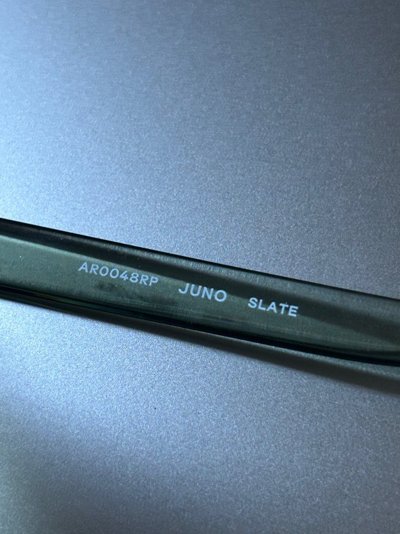sunnies anti-rad juno in slate (Category: Sunglasses & Eyewear) located in Quezon City. Submitted by joshsalangsang (Listing ID 1323367535, Image 2). Description: comes with case and cleaner.