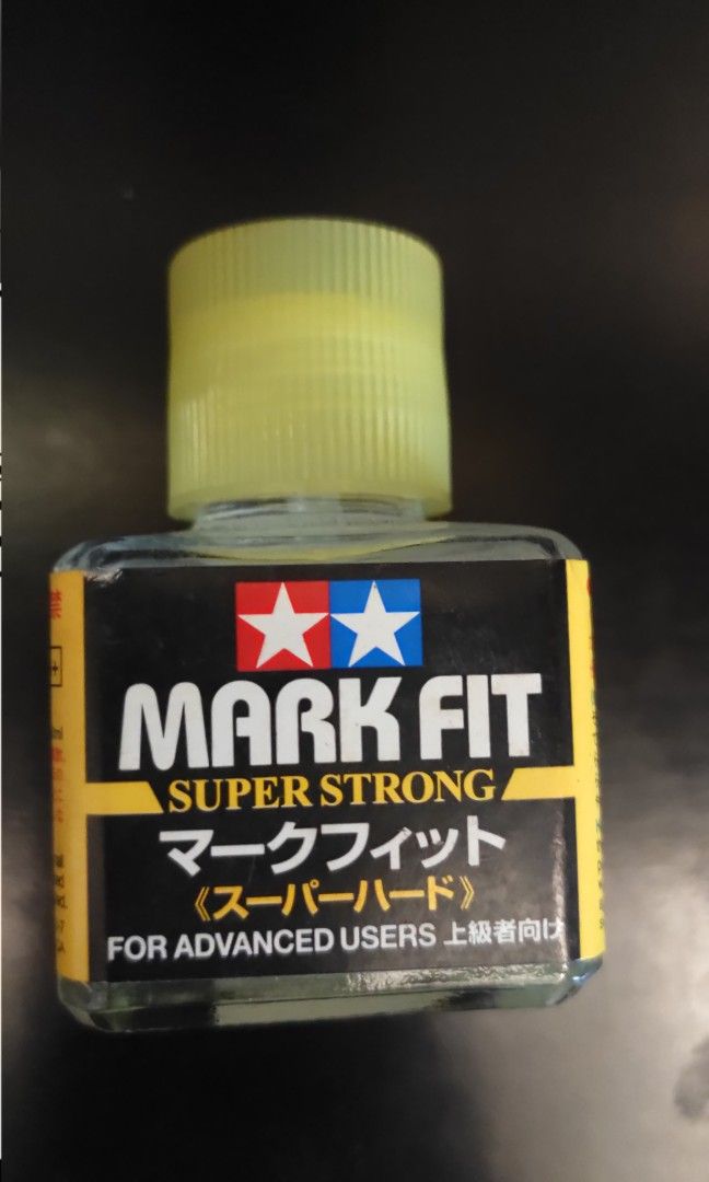 Tamiya Mark Fit Super Strong (Category: Gundam & Model Kits) located in Mandaue City. Submitted by fsmfsm (Listing ID 1323358953, Image 1). Description: new 40 ml item # 87205.