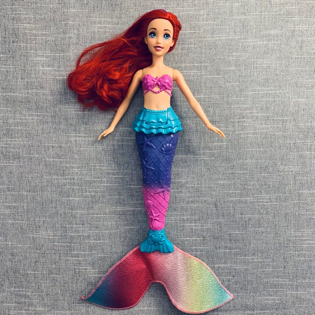 The Little Mermaid Ariel Doll with Color-Change Hair & Tail Doll by ...