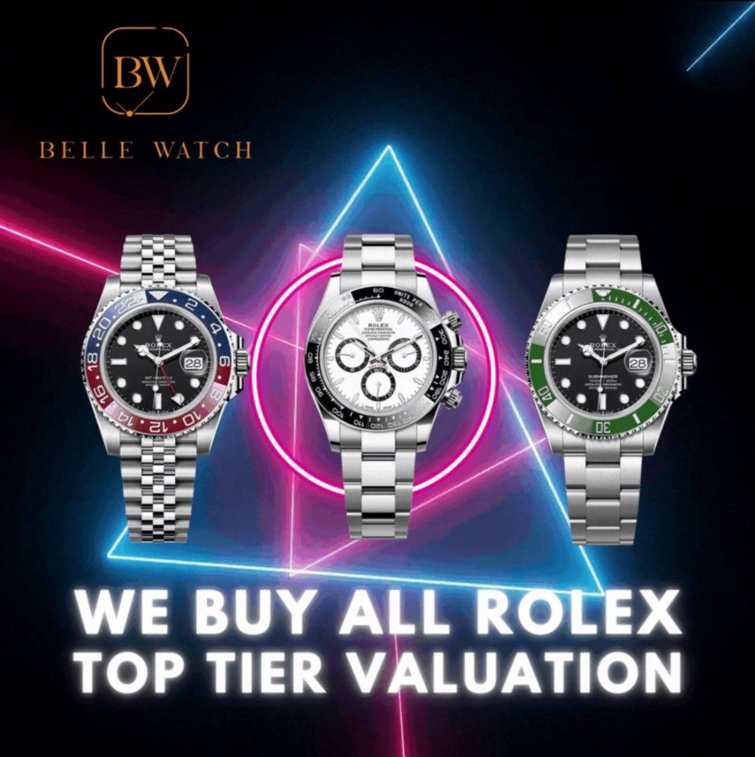 Top Tier Valuation For All Rolex Watches Luxury Watches on Carousell
