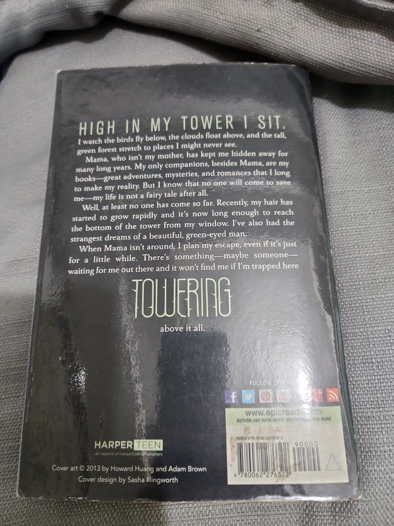 Towering by Alex Flinn (Category: Storybooks) located in Manila. Submitted by matb_ (Listing ID 1323297415, Image 2). Description: -Paperback -No broken Spine -No paper folds/creases -Paper discoloration.