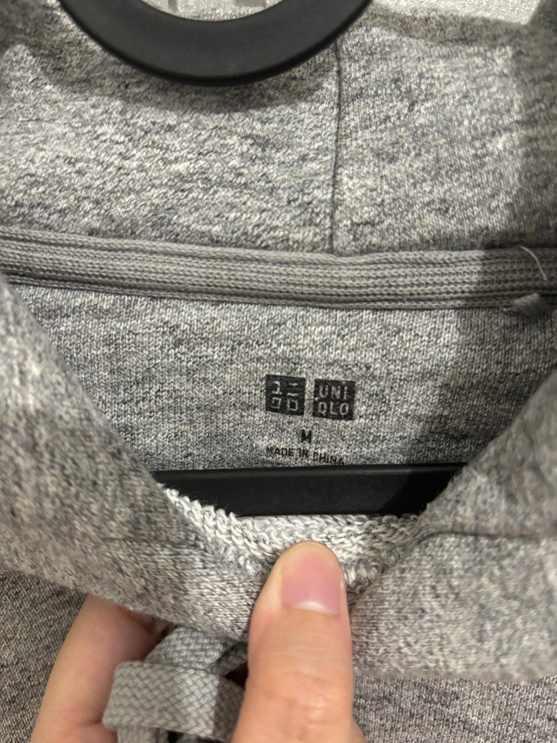 Uniqlo Pullover Hoodie | Gray Basic Staple | PHP 500 (Category: Hoodies) located in Santa Rosa. Submitted by nicoledumps (Listing ID 1323446411, Image 3). Description: 🧥 Uniqlo Gray Hoodie 🧥 Condition: Well Used (Needs hood string reinserted) ✨ Size: Medium (M on tag) Color: Gray Brand: Uniqlo 📸 Actual photo posted! 📍 Meet-up only at SM Santa Rosa, Laguna, or shipping via J&T 🚚 DM for a faster transaction! 💌 Mode of Payment: GCASH/MAYA 💳 N