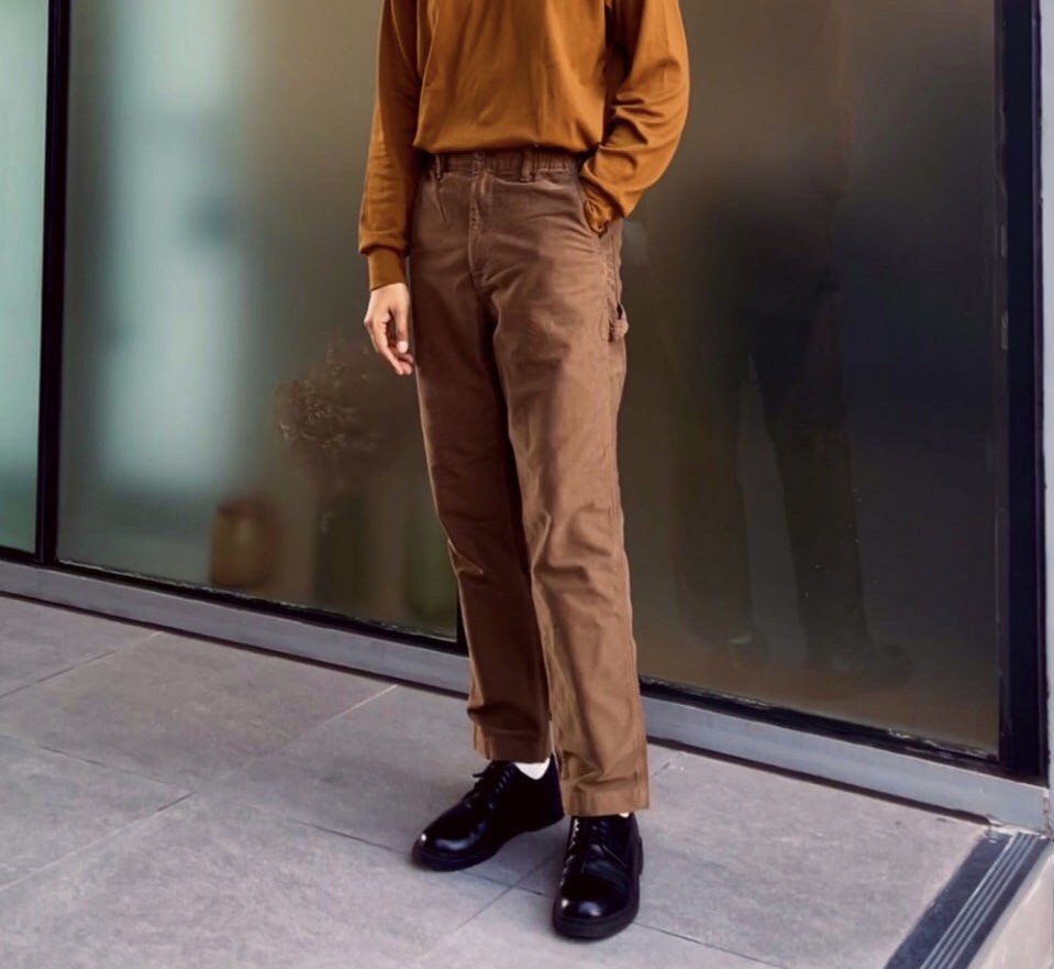 Uniqlo Stretch Comfort Pants (Category: Trousers) located in Marikina City. Submitted by tagpi (Listing ID 1323349948, Image 3). Description: Size tag in the photos. Brown PROMO: Buy 3 pants from my profile for 1,000 pesos. Buy ALL 5 pants for 1500 pesos In very good condition. Color may vary due to lighting. Shipping fee must be shouldered by buyer. Lalamove or Grab Express is an option. Payment through Gcash. RFS: Decluttering .