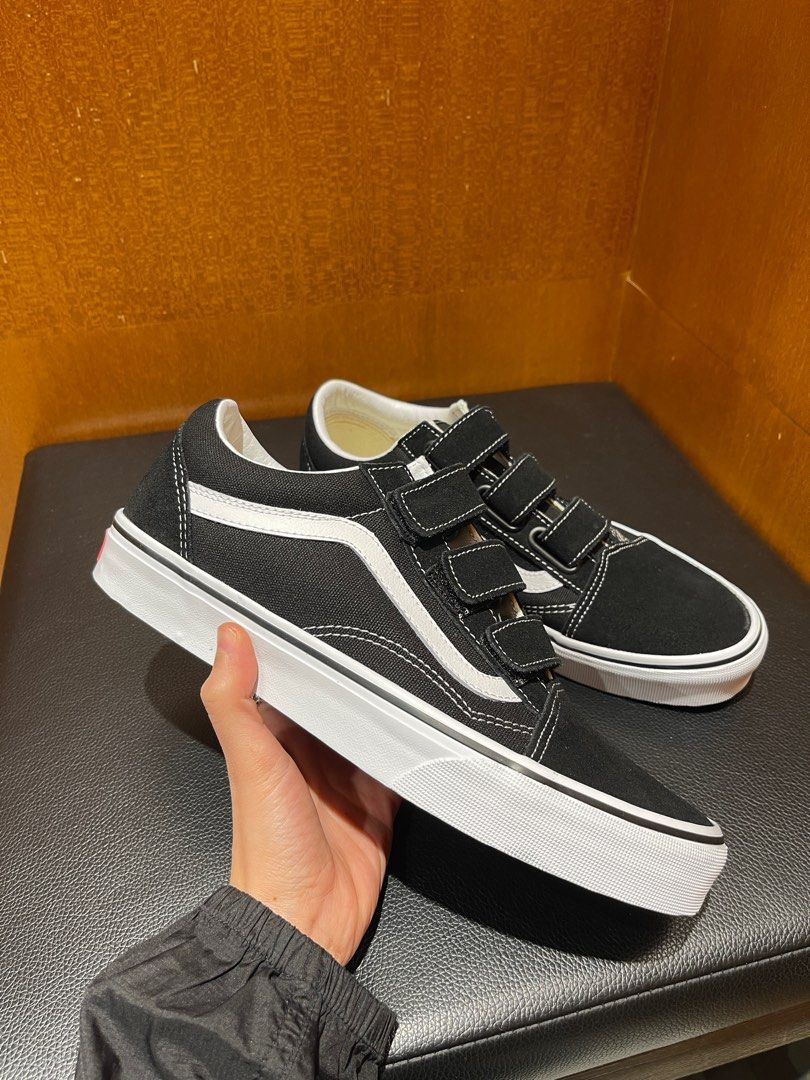 Vans old skool velcro men cheap