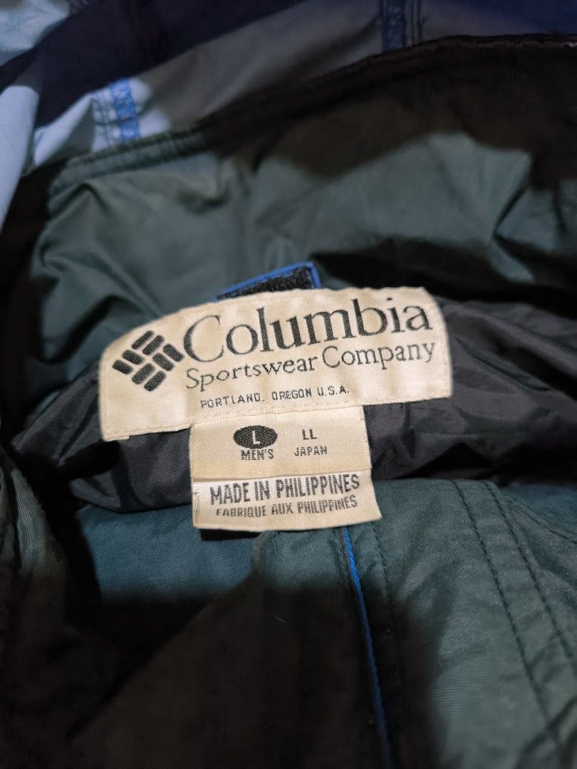 Vintage columbia rain jacket discount