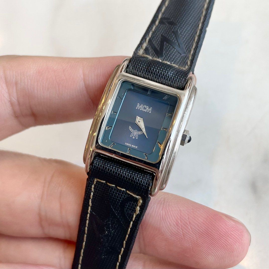 Vintage MCM Blue Dial Ladies Quartz Watch Women s Fashion Watches Accessories Watches on Carousell