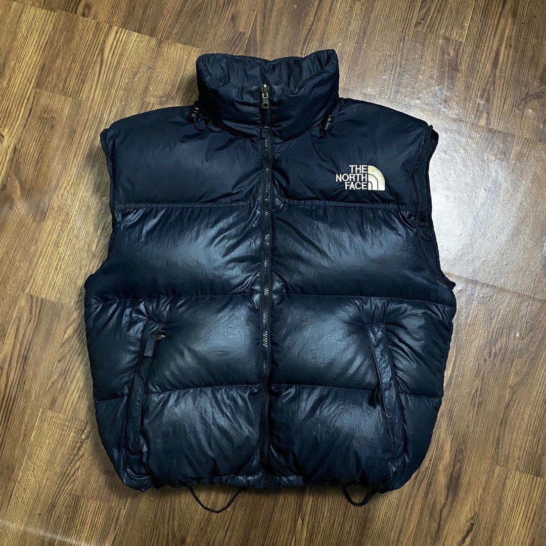 Vintage vest tnf the north face retro nuptse 90s, Fesyen Pria