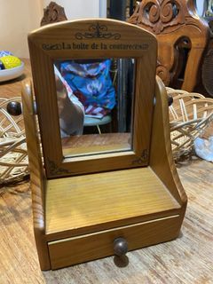 Wooden Mini Jewelry Box