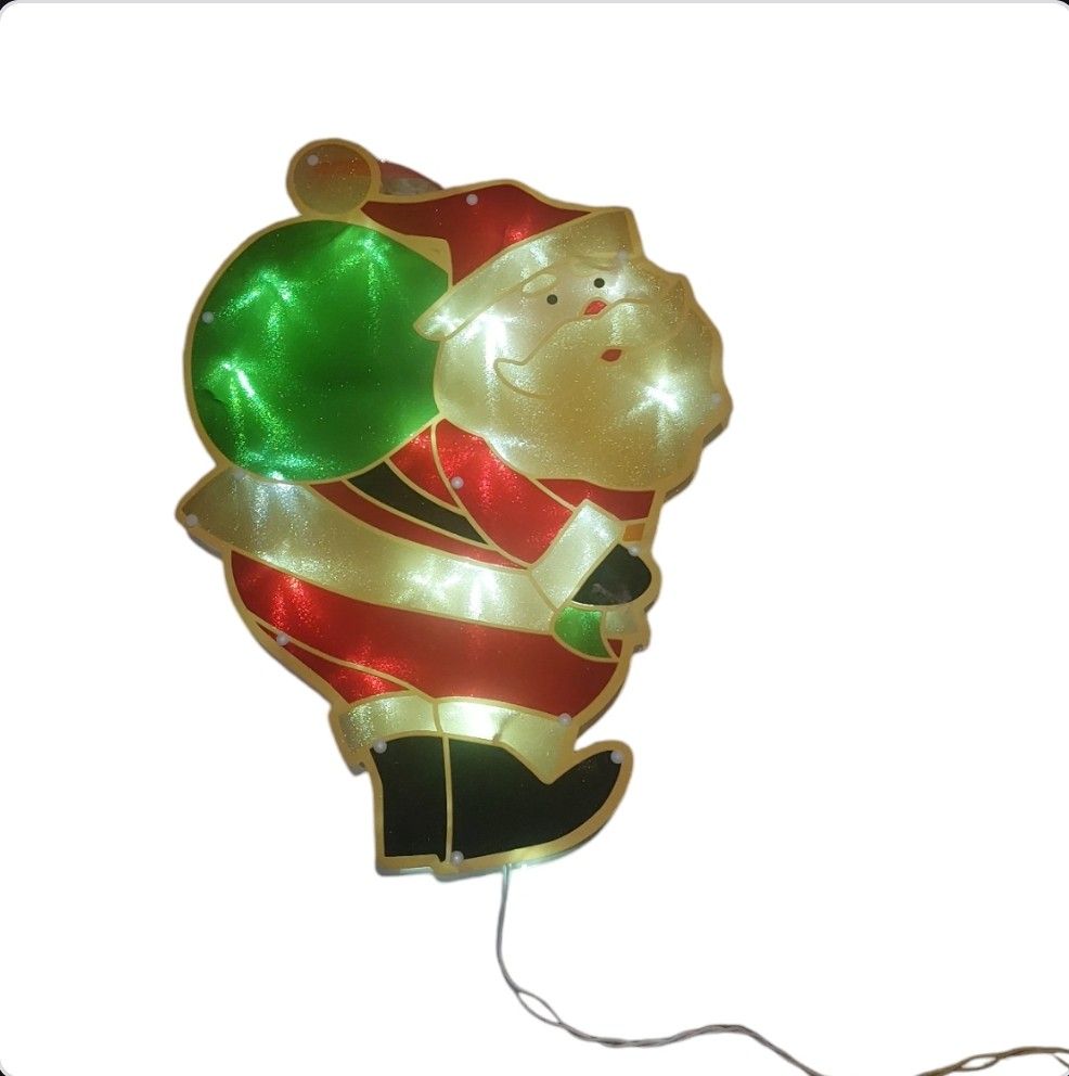 Xmas LED light window decor ( buy 1 take another 1) (Category: Other Home Decor) located in Manila. Submitted by nvodega (Listing ID 1323284968, Image 2). Description: Perfect for this coming Christmas season. Santa and Snowman window decorative items. Very elegant and beautiful on your home windows. The only thing is, its power input is 110 volts. Meaning you need transformer to make both works. :).