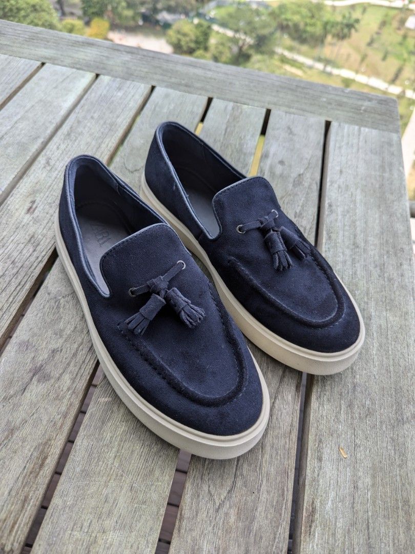 Zara man moccasins discount