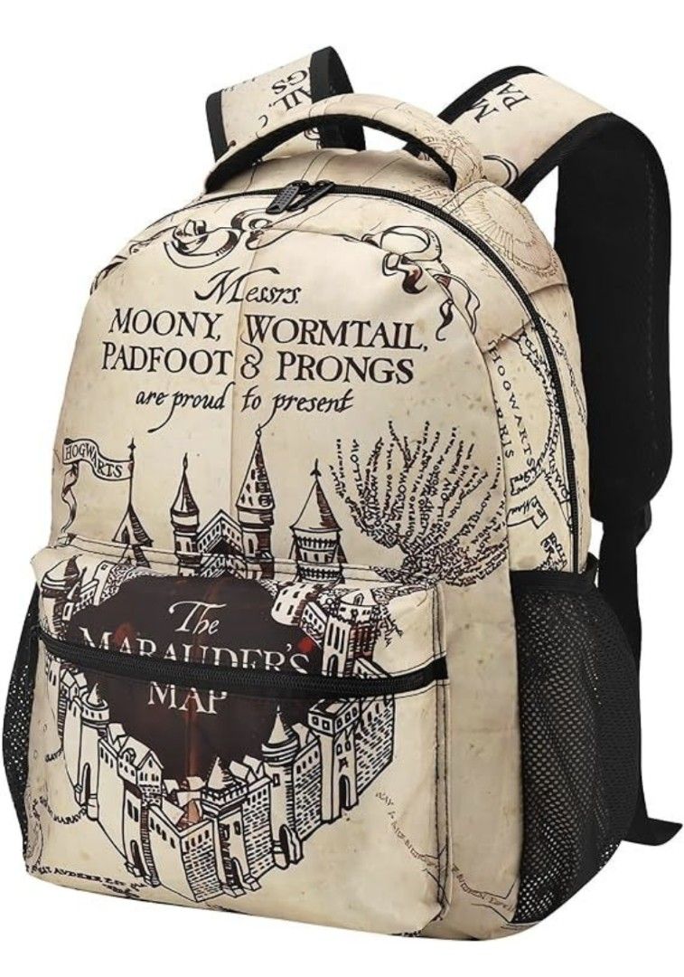 17 inch Backpack Harry Potter Marauders Map BRAND NEW SEALED Men s Fashion Bags Backpacks on Carousell