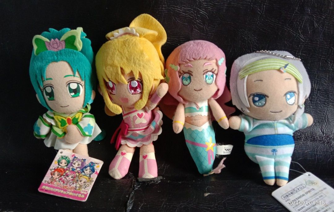 4 pcs Precure Dolls Stufftoys (Category: Figurines & Statues) located in Cabuyao City. Submitted by reyesjim60 (Listing ID 1326506792, Image 1). Description: 4 pcs Precure Dolls Stufftoys.