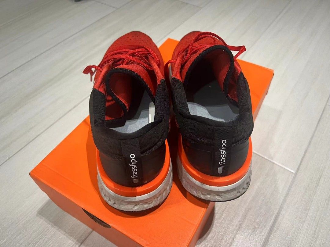 699 Nike Odyssey React mix 90 Original price 699 Red Black Light Softer foam cushioned Bouncing