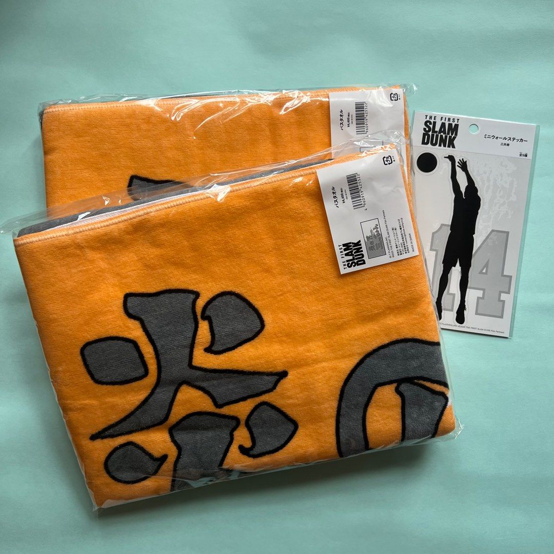 現貨🇯🇵直送] The First Slam Dunk 炎之男三井壽橫額大毛巾日製