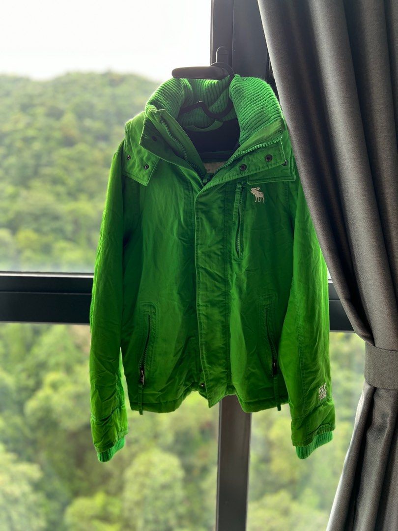 Abercrombie and fitch green jacket top