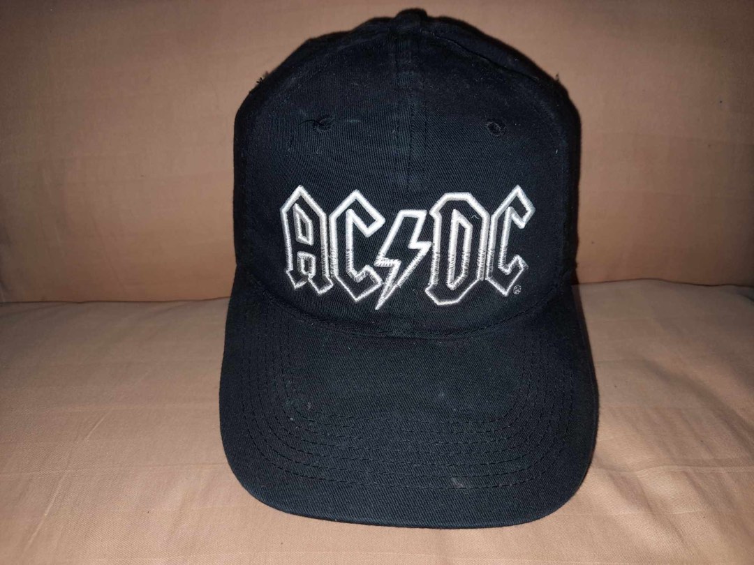 AC/DC Cap, Men's Fashion, Watches & Accessories, Caps & Hats on Carousell