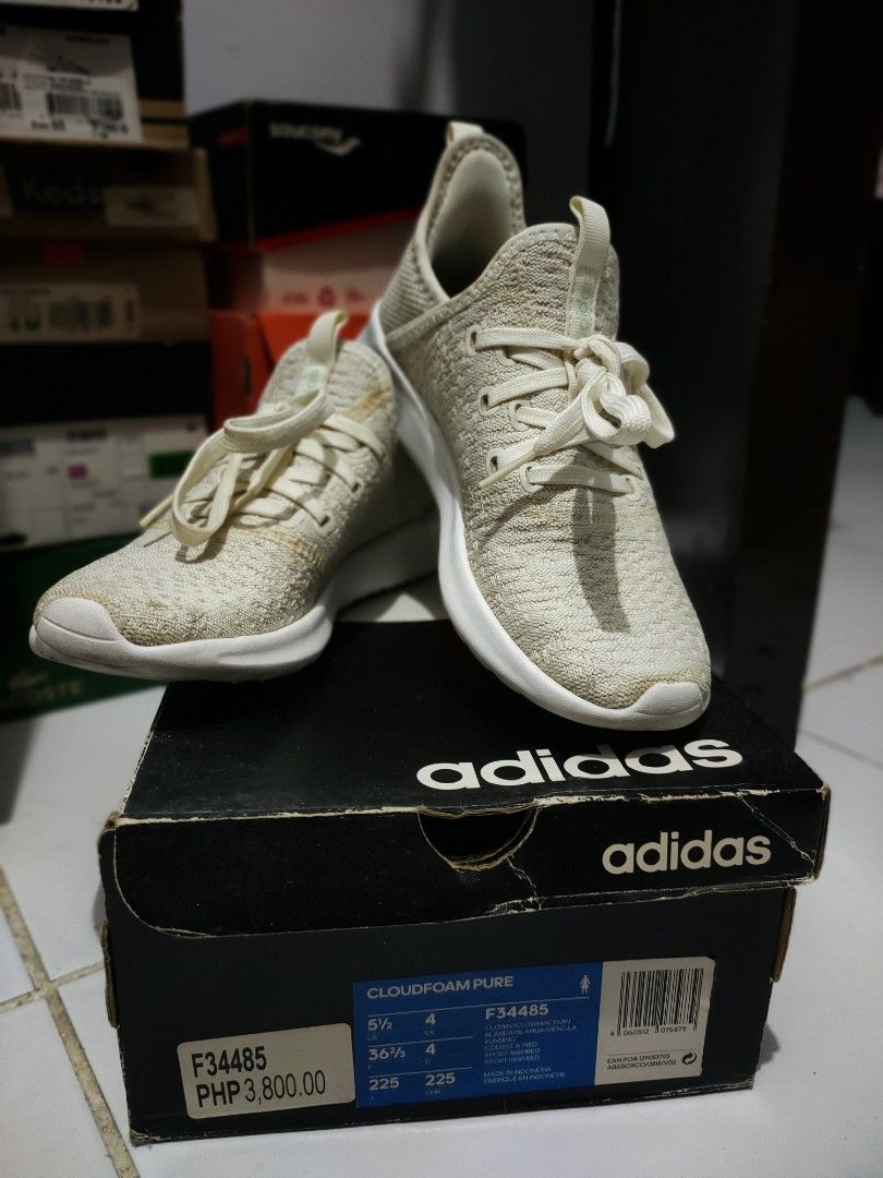ADIDAS CLOUDFOAM PURE Women s Fashion Footwear Sneakers on Carousell