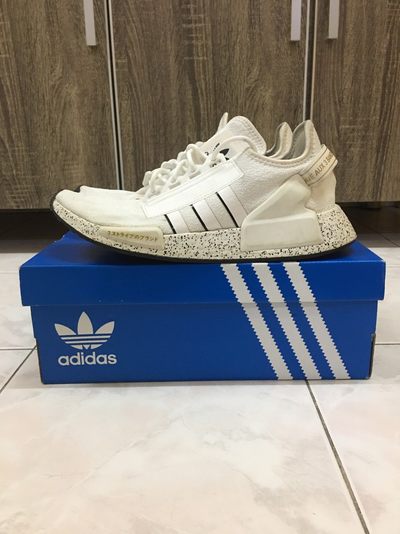 adidas gazelle silver green womens adidas Mens NMD_R1 Primeblue Shoes main image 1