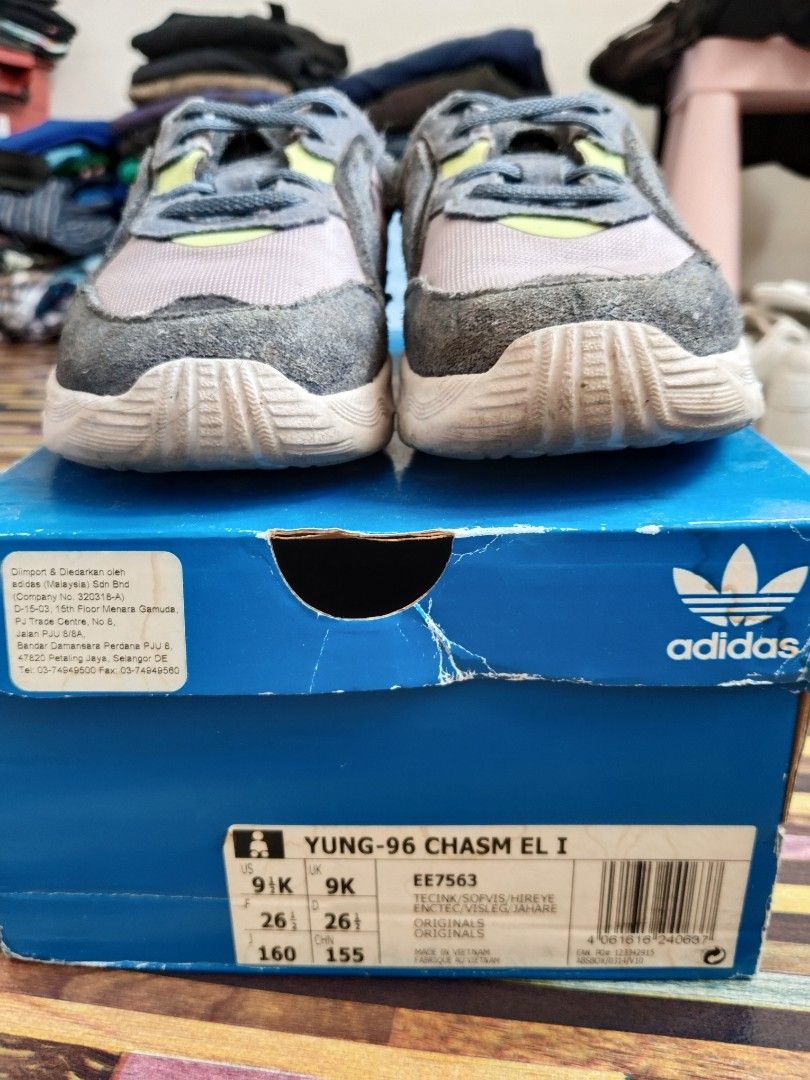 Adidas yung kids blue sale