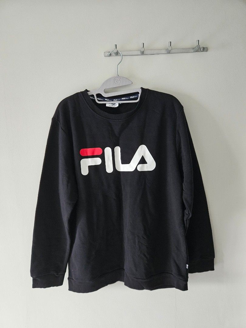 Fila jumper black best sale