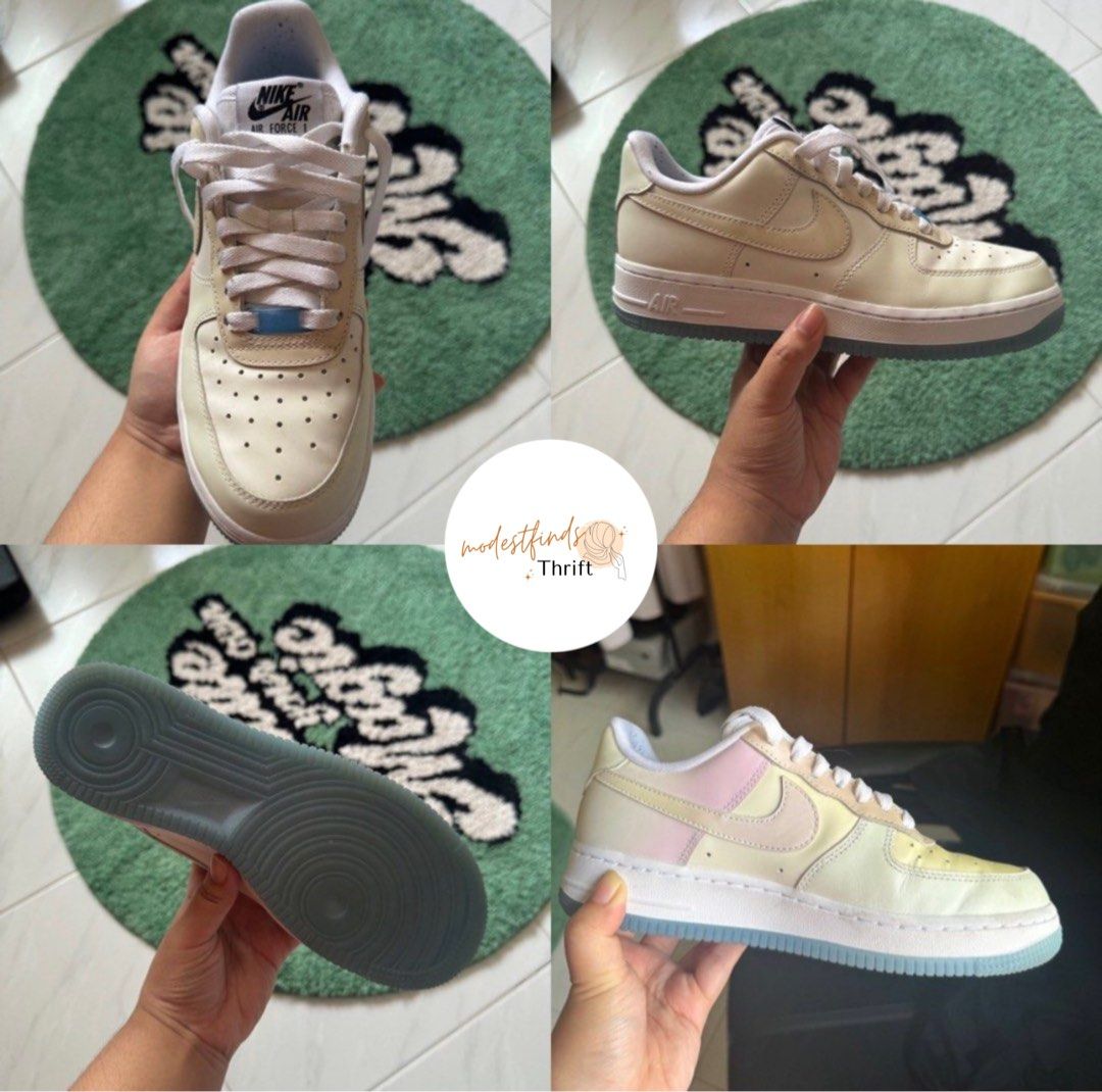 AUTHENTIC NIKE COLOR COLOUR CHANGING AIR FORCE 1 Women s Fashion Footwear Sneakers on Carousell