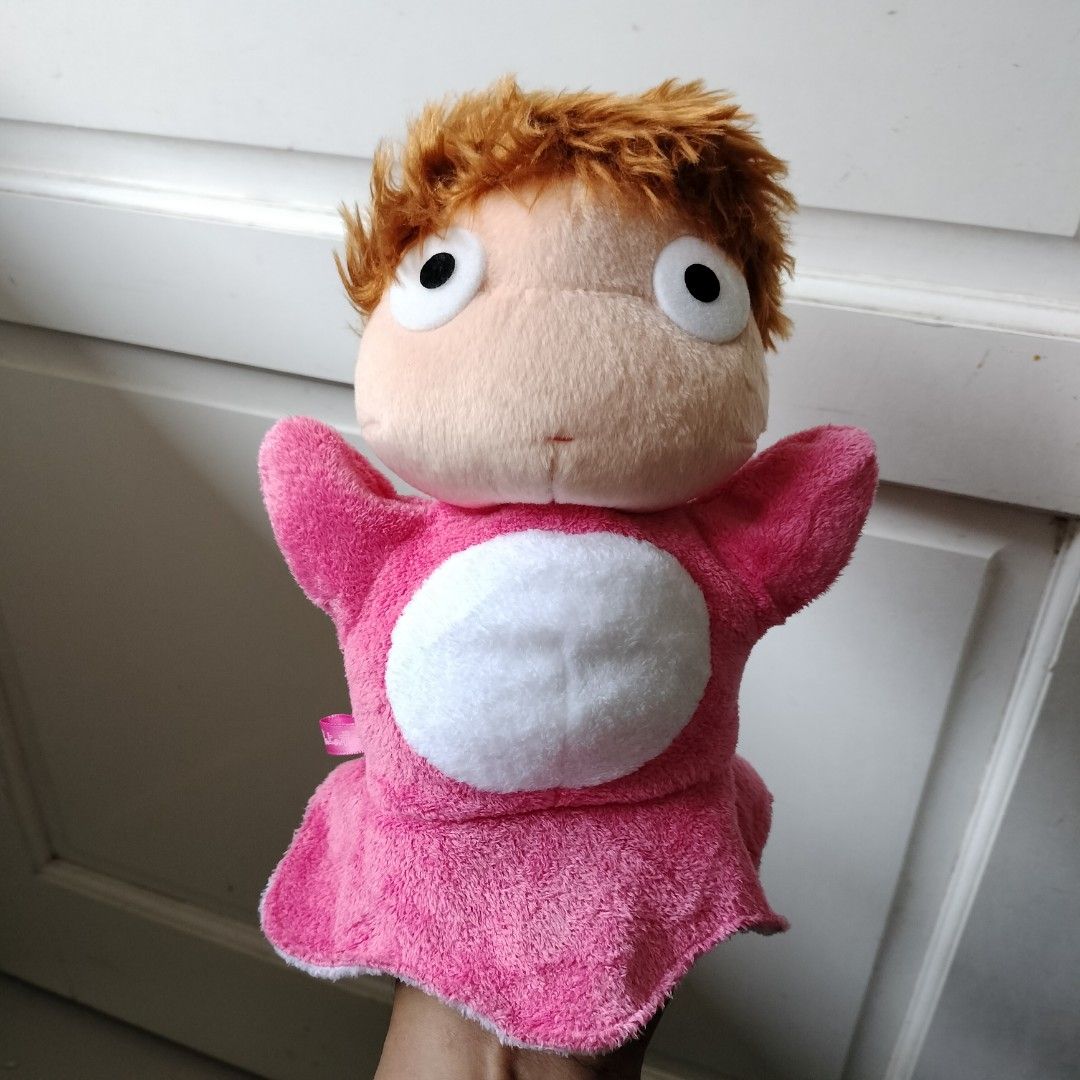 Authentic Studio Ghibli Ponyo Hand Puppet (Category: Plushies & Soft Toys) located in Manila. Submitted by gorzuzofficial (Listing ID 1326506173, Image 1). Description: MOP: Gcash MOD: LBC/Lalamove/SCO (SF Only).