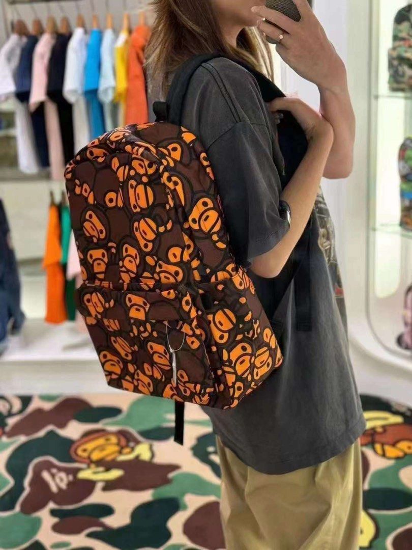 バッグ BABY MILO LARGE BACKPACK #1 A BATHING APE ショルダーバッグ BABY MILO LARGE BACKPACK #1