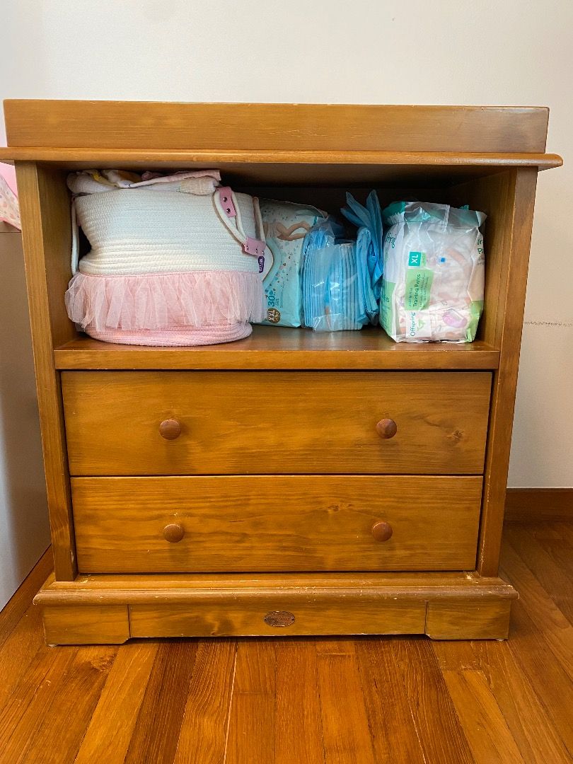 Boori Baby Changing Table with Drawers