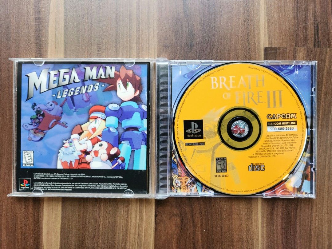 Breath of Fire III - Playstation 1 PS1 - NTSC U.S. - Boîte Vide / Box