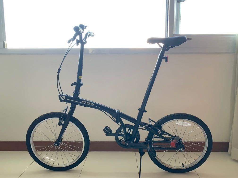 BTWIN Tilt 100 foldable bicycle Sports Equipment Bicycles Parts Bicycles on Carousell