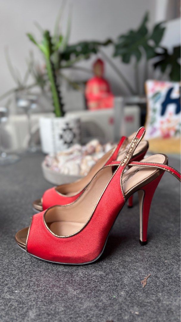 Buffalo Heels orange gold size EUR 37