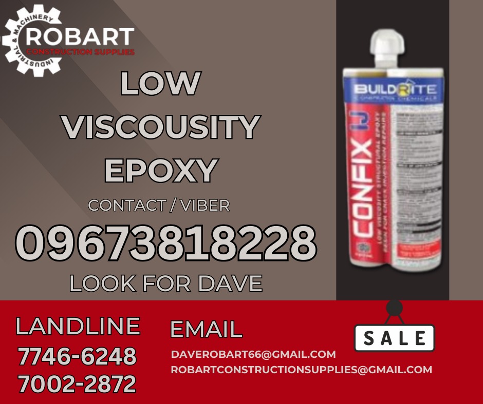 BUILDRITE LOW VISCOUSITY EPOXY, Commercial & Industrial, Industrial ...