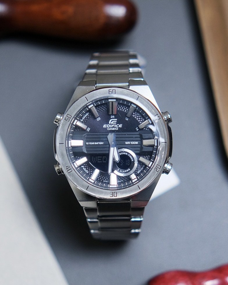 Casio Edifice Analog Digital Watch Ref. ERA 110D 1AV Men s Fashion Watches Accessories Watches on Carousell